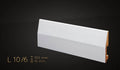 Plinthe décorative en MDF haute densité — hauteur 100 mm (réf. ARK-PLI073)