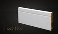 Plinthe décorative en MDF haute densité — hauteur 120 mm (réf. ARK-PLI077)