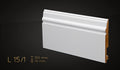 Plinthe décorative en MDF haute densité — hauteur 150 mm (réf. ARK-PLI084)