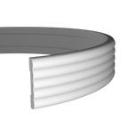 Moulure murale flexible en polyuréthane — 200 cm (réf. ARK-MOU039)