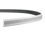 Moulure murale flexible en polyuréthane — 200 cm (réf. ARK-MOU040)