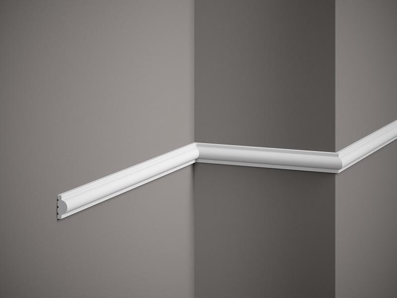 Moulure murale décorative en polyuréthane — 200 × 12 × 25 mm (réf. ARK-MOU115)