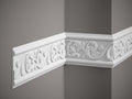 Moulure murale décorative en polyuréthane — 200 × 14 × 128 mm (réf. ARK-MOU167)