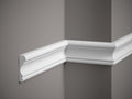 Moulure murale décorative en polyuréthane — 200 × 25 × 85 mm (réf. ARK-MOU153)