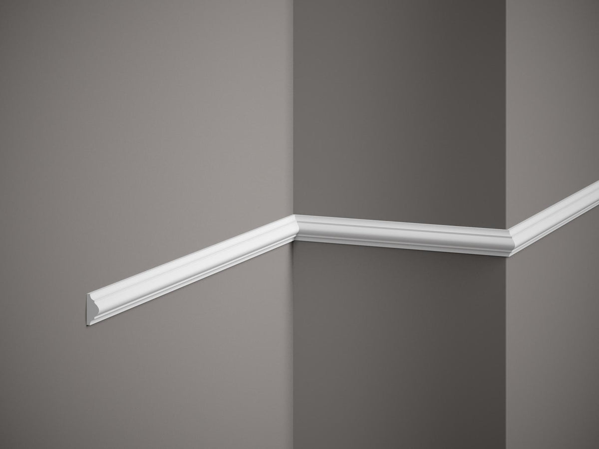 Moulure murale décorative en polyuréthane — 200 × 10 × 22 mm (réf. ARK-MOU112)