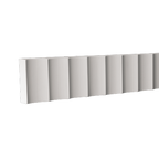 Moulure murale décorative en polyuréthane — 200 × 21 × 80 mm (réf. ARK-MOU158)