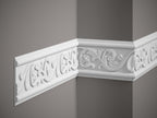 Moulure murale décorative en polyuréthane — 200 × 14 × 128 mm (réf. ARK-MOU167)