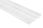 Panneau acoustique tasseaux bois Medium — blanc 2400 mm (réf. ARK-PAN037)