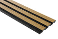 Panneau acoustique tasseaux bois Medium — chêne naturel 2700 mm (réf. ARK-PAN059)