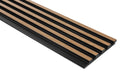 Panneau acoustique tasseaux bois Slim — chêne classique 2700 mm (réf. ARK-PAN024)
