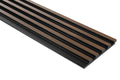 Panneau acoustique tasseaux bois Slim — chêne foncé 2700 mm (réf. ARK-PAN022)