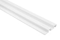 Panneau acoustique tasseaux bois Large — blanc 2400 mm (réf. ARK-PAN073)