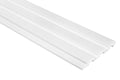 Panneau acoustique tasseaux bois Medium — blanc 2400 mm (réf. ARK-PAN037)