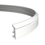 Plinthe décorative en polyuréthane flexible — hauteur 80 mm (réf. ARK-PLI051)