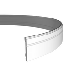 Plinthe décorative en polyuréthane flexible — hauteur 110 mm (réf. ARK-PLI052)