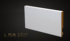 Plinthe décorative en MDF haute densité — hauteur 150 mm (réf. ARK-PLI083)