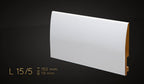 Plinthe décorative en MDF haute densité — hauteur 150 mm (réf. ARK-PLI086)