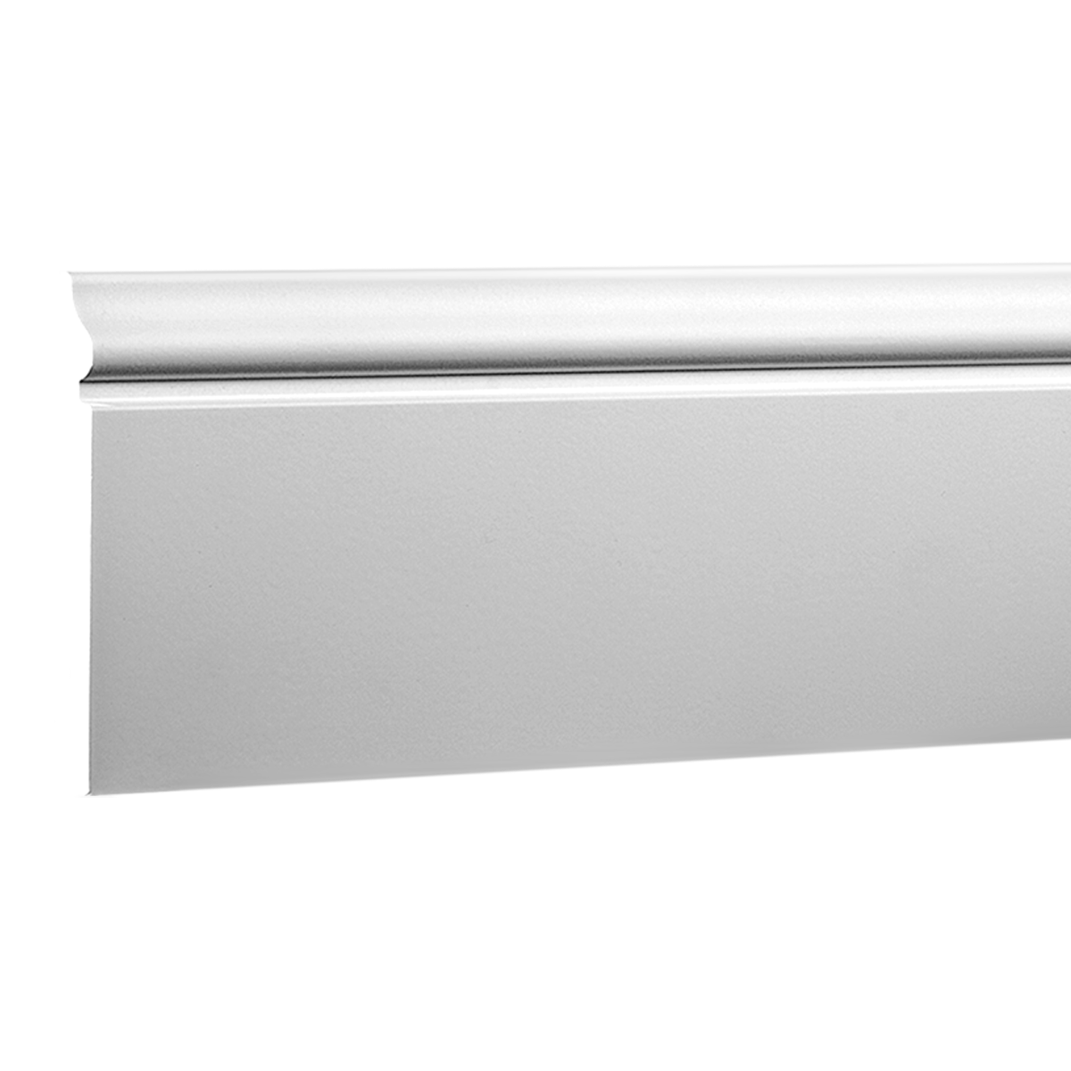 Plinthe décorative en polyuréthane — hauteur 121 mm (réf. ARK-PLI041)