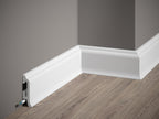 Plinthe décorative en polyuréthane — hauteur 82 mm (réf. ARK-PLI005)