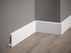 Plinthe décorative en polyuréthane — hauteur 78 mm (réf. ARK-PLI011)