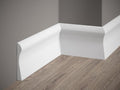 Plinthe décorative en polyuréthane — hauteur 128 mm (réf. ARK-PLI040)