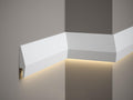 Moulure murale lumineuse pour éclairage LED — 200 × 23 × 100 mm (réf. ARK-MOU007)