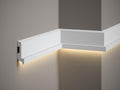 Moulure murale lumineuse pour éclairage LED — 200 × 27 × 80 mm (réf. ARK-MOU003)