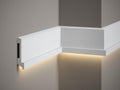 Moulure murale lumineuse pour éclairage LED — 200 × 27 × 110 mm (réf. ARK-MOU005)