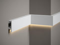 Moulure murale lumineuse pour éclairage LED — 200 × 25 × 80 mm (réf. ARK-MOU004)