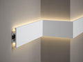 Moulure murale lumineuse pour éclairage LED — 200 × 25 × 100 mm (réf. ARK-MOU009)