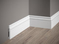 Plinthe décorative en polyuréthane — hauteur 94 mm (réf. ARK-PLI014)